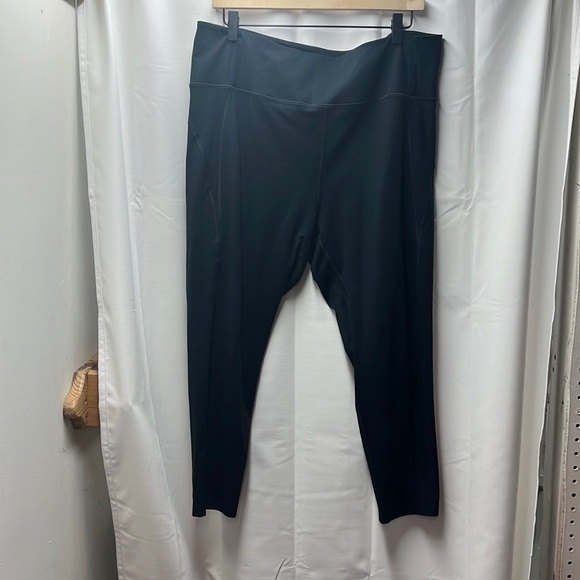 girlfriend collective Pants - Girlfriend Collective Black Leggings- 3X